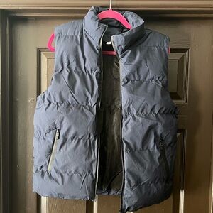 Navy Blue Puffer Vest XL